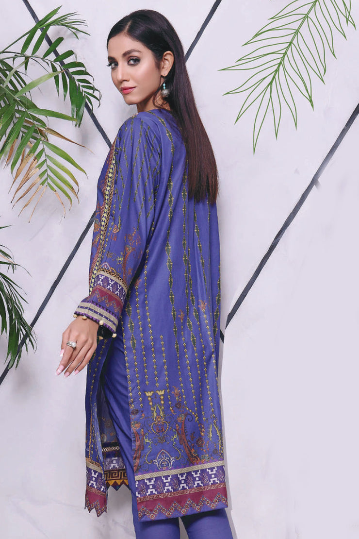 Raqsam Lawn Kurti - Lehar - RDK026