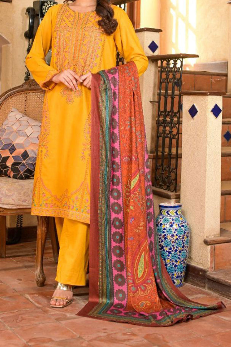 Rafia Khaddar Pret - DPKH34