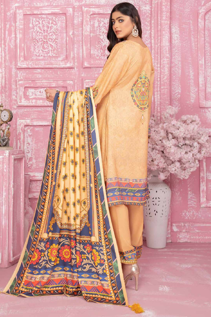 Readymade Winter Salwar Kameez-Winter Dhanak-Imhal ZDHA:01-Rivaaj Winter Sale-2