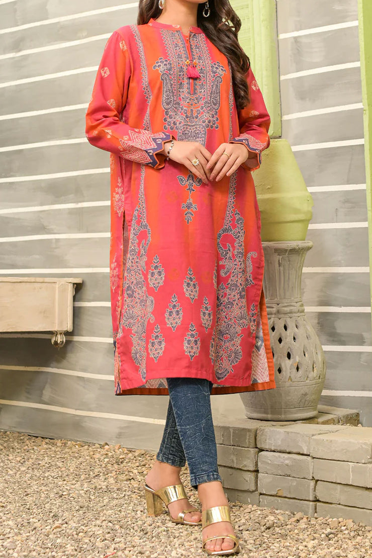 Rafia Khaddar Kurti - DPKHK25