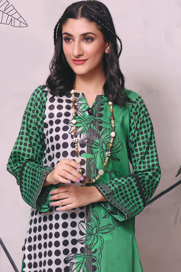 Raqsam Lawn Kurti - Lehar - RDK027