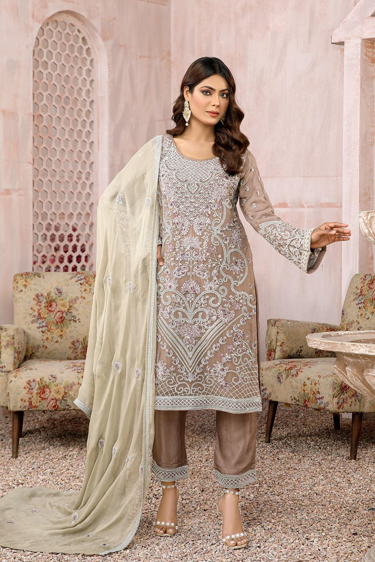 Anmol Chiffon - Looms D22:010 - 1669-Formal Pakistani Dresses Online-4