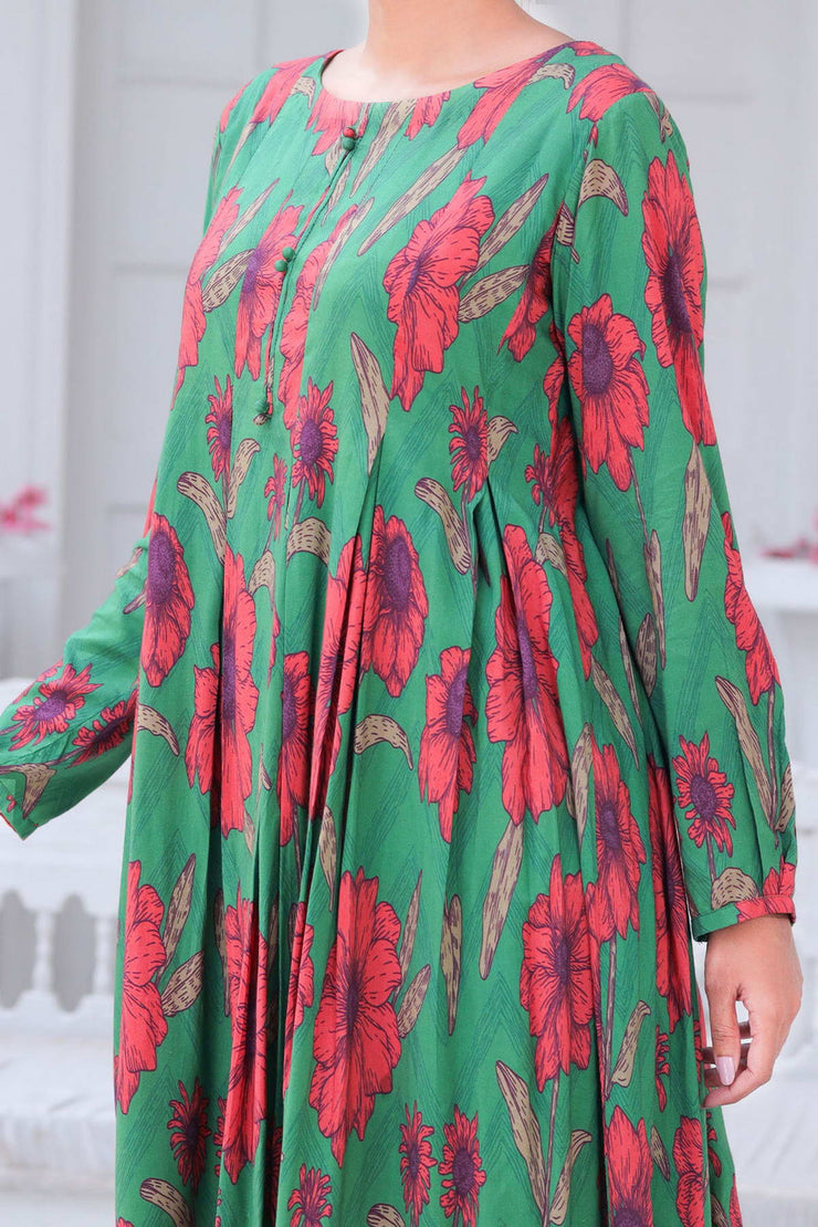 Rafia Seasonal Kurti - DPLK37