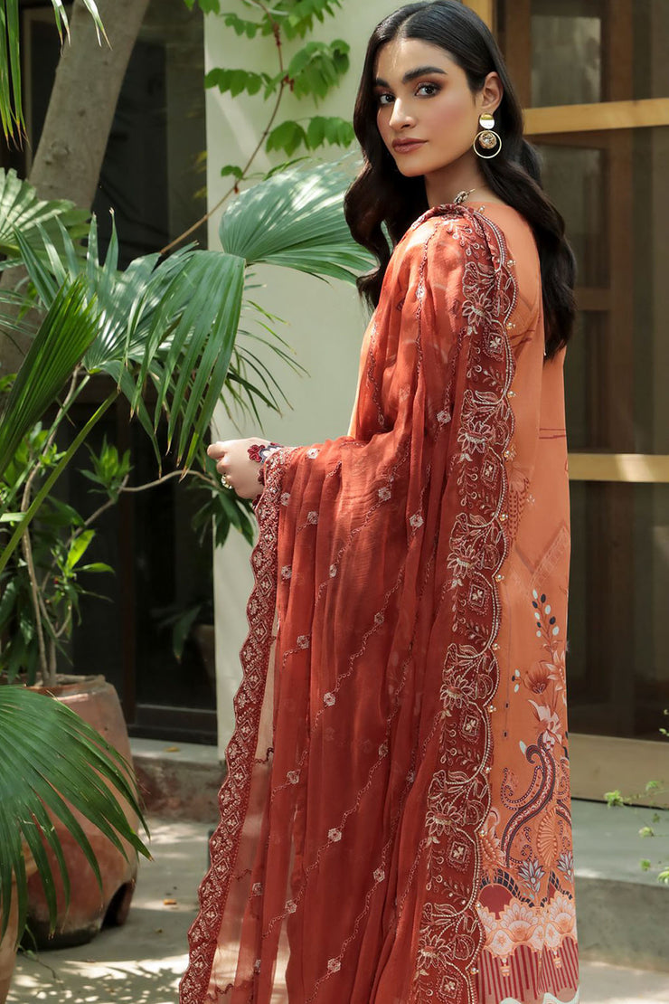 Farasha Embroidered Lawn V2 - FL-10