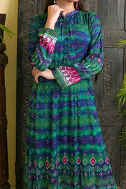 Rafia Seasonal Kurti - DPLK45