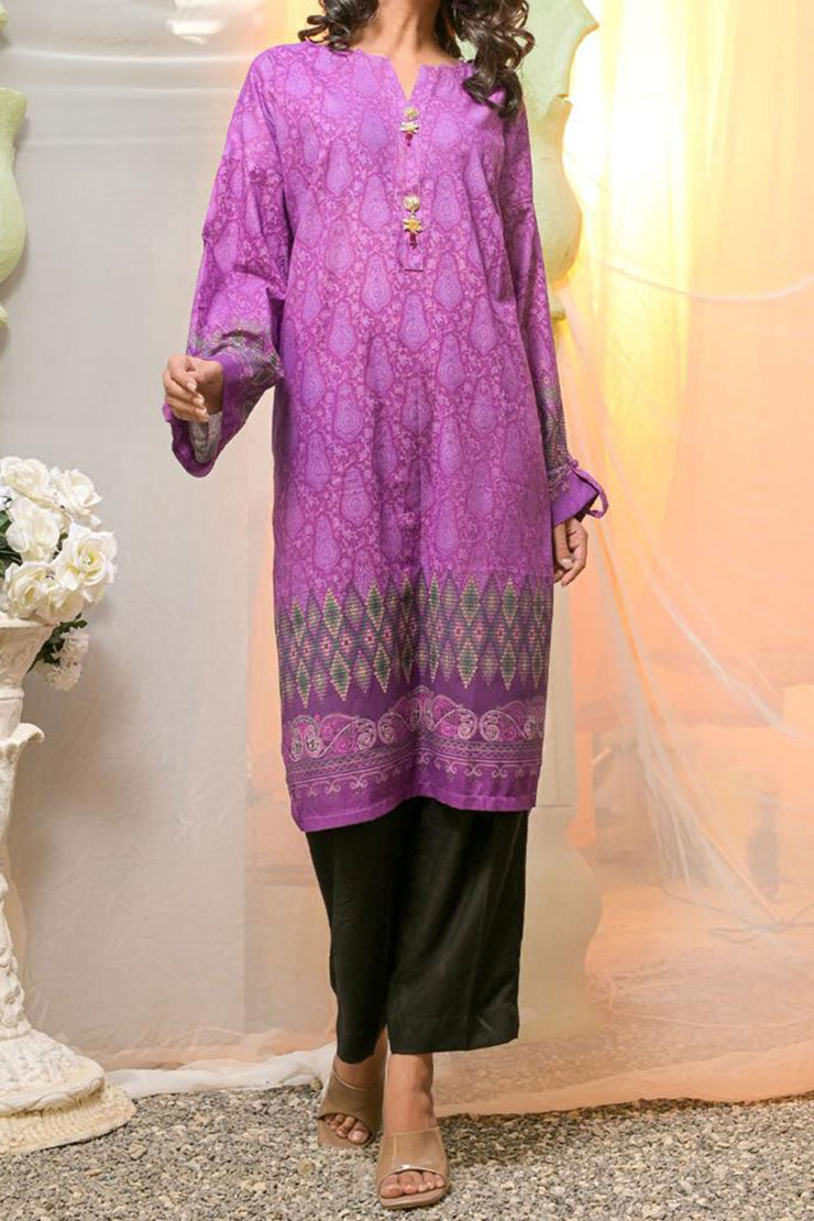 Rafia Khaddar Kurti - DPKHK24