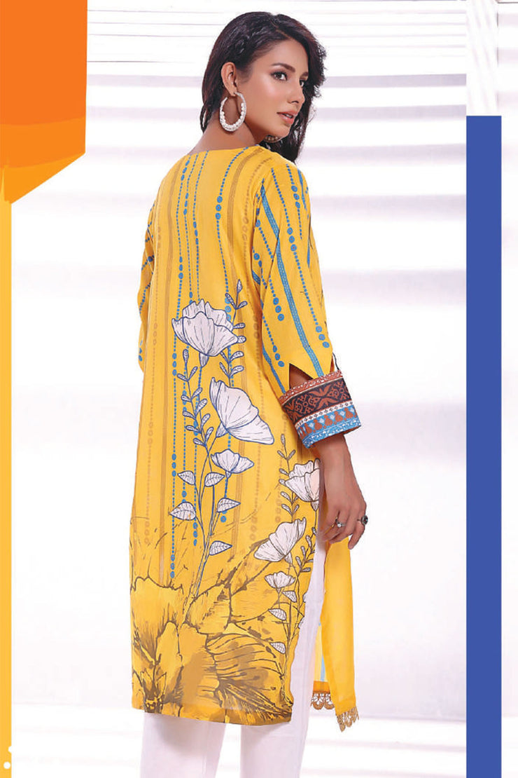 Raqsam Lawn Kurti - Lehar - RDK012