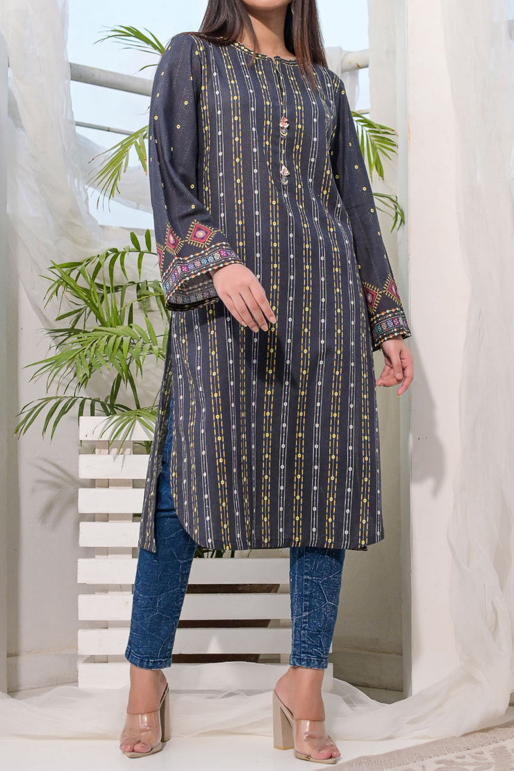 Rafia Khaddar Kurti - DPKHK28