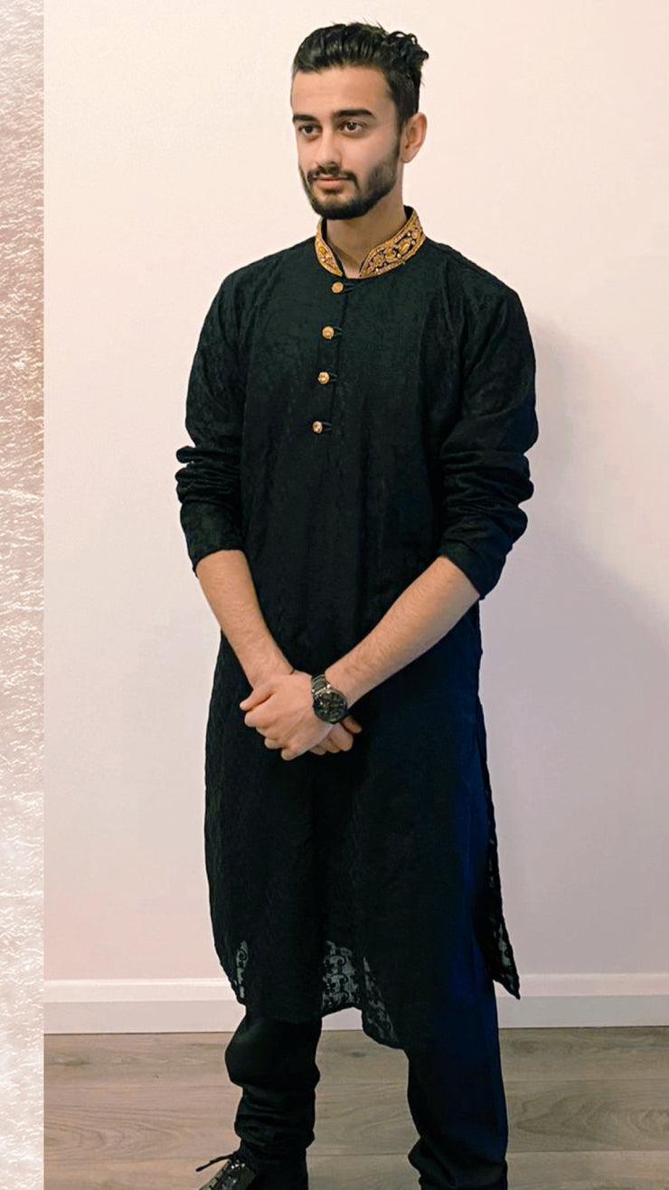 Black shalwar kameez mens uk 2025