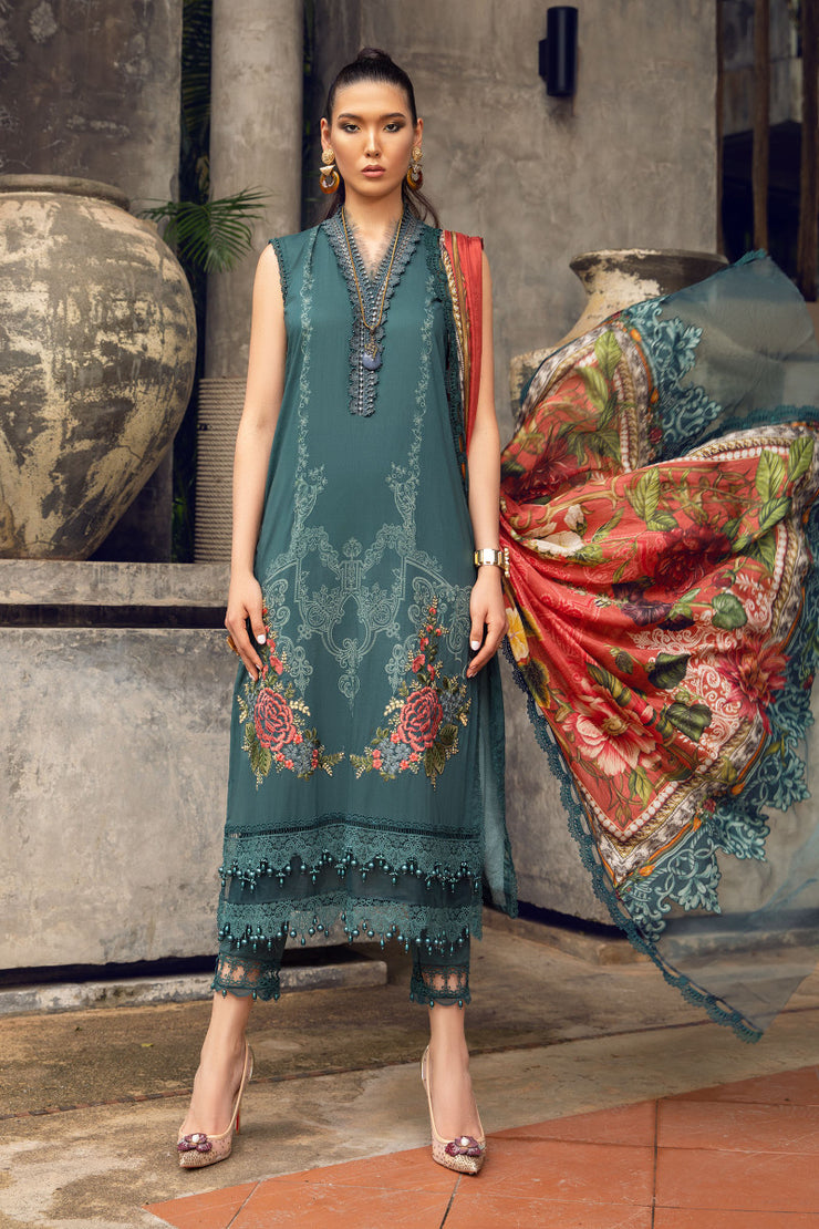 Maria B MPrints Lawn - MPT-1402-A